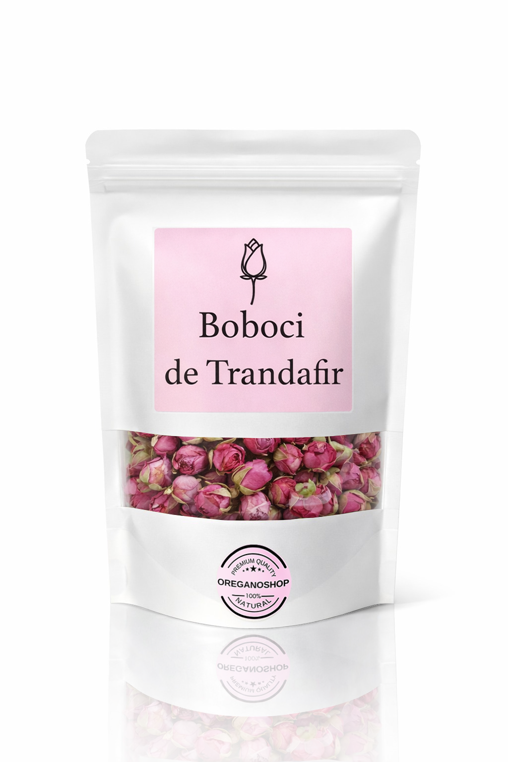 Boboci de Trandafir Uscați - punga 50g