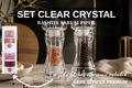Set Clear Crystal – Râșnițe Sare și Piper