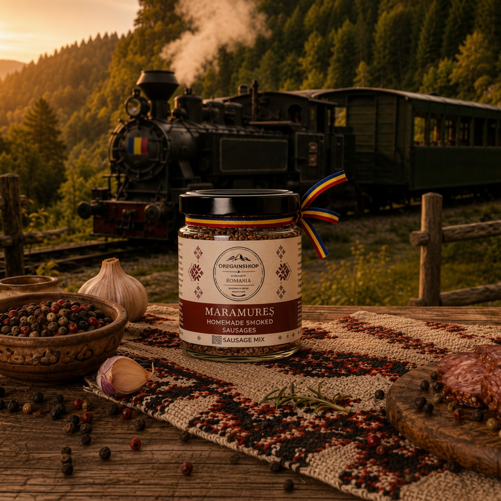 Maramureș - Mix Cârnați Homemade Smoked Sausages 1:1
