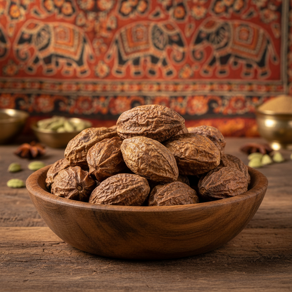 Mirobolan galben în bol indian