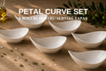 Petal Curve Set - 6 buc